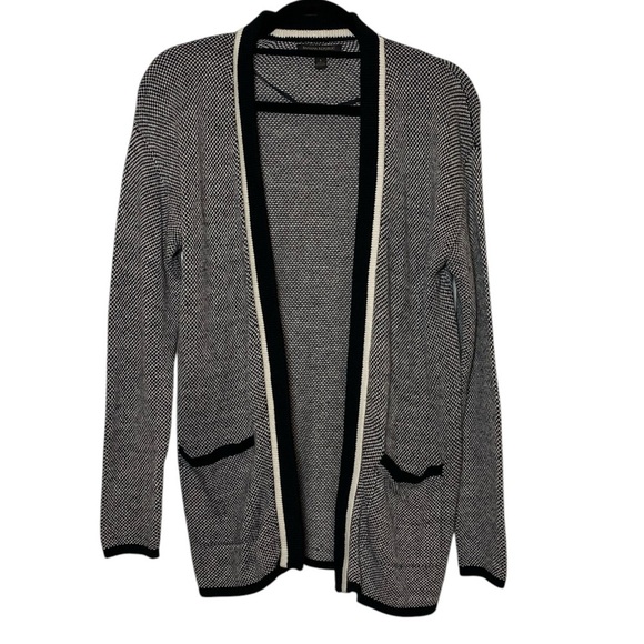 Banana Republic Sweater Cardigan Size Smalll Black White - Picture 12 of 12
